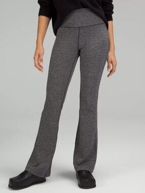 Lululemon Groove Super-High-Rise Flared Pant Nulu (size 6)
